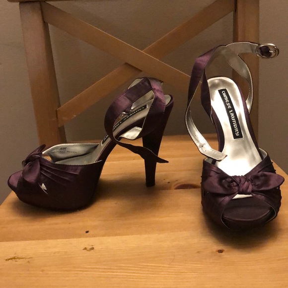Purple Chinese Laundry Man Made material heel - Picture 2 of 5
